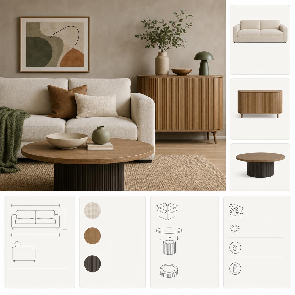 Original Ostermann DE editorial for furniture and home accessories