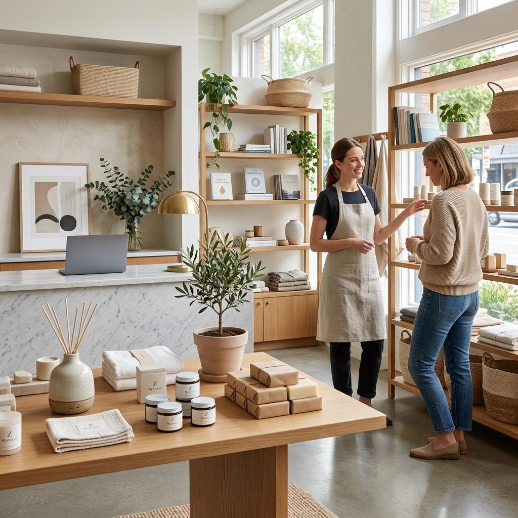 Original editorial image illustrating the MyZenoo merchant category