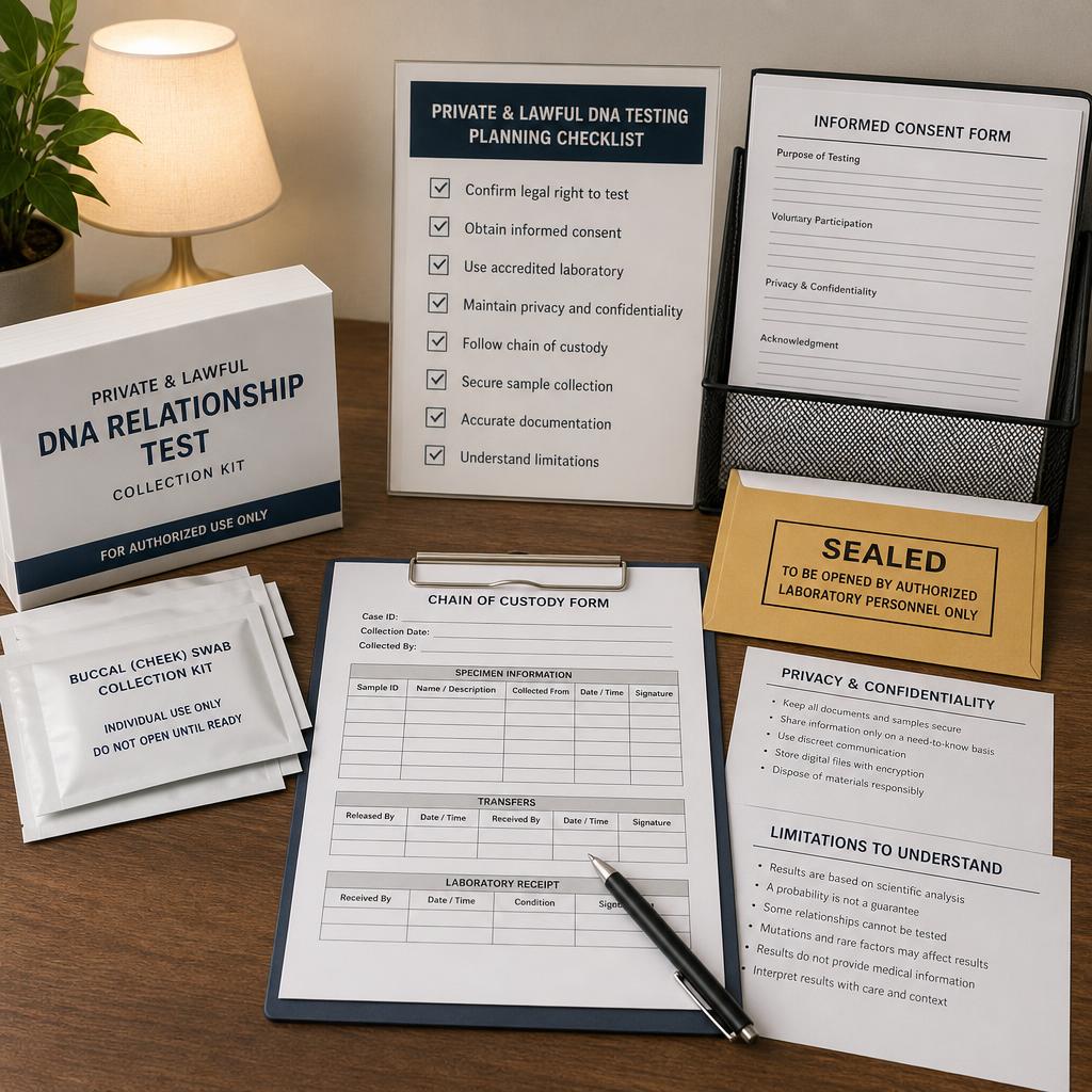 Original photographic Paternity Lab US editorial for US at-home relationship DNA testing service