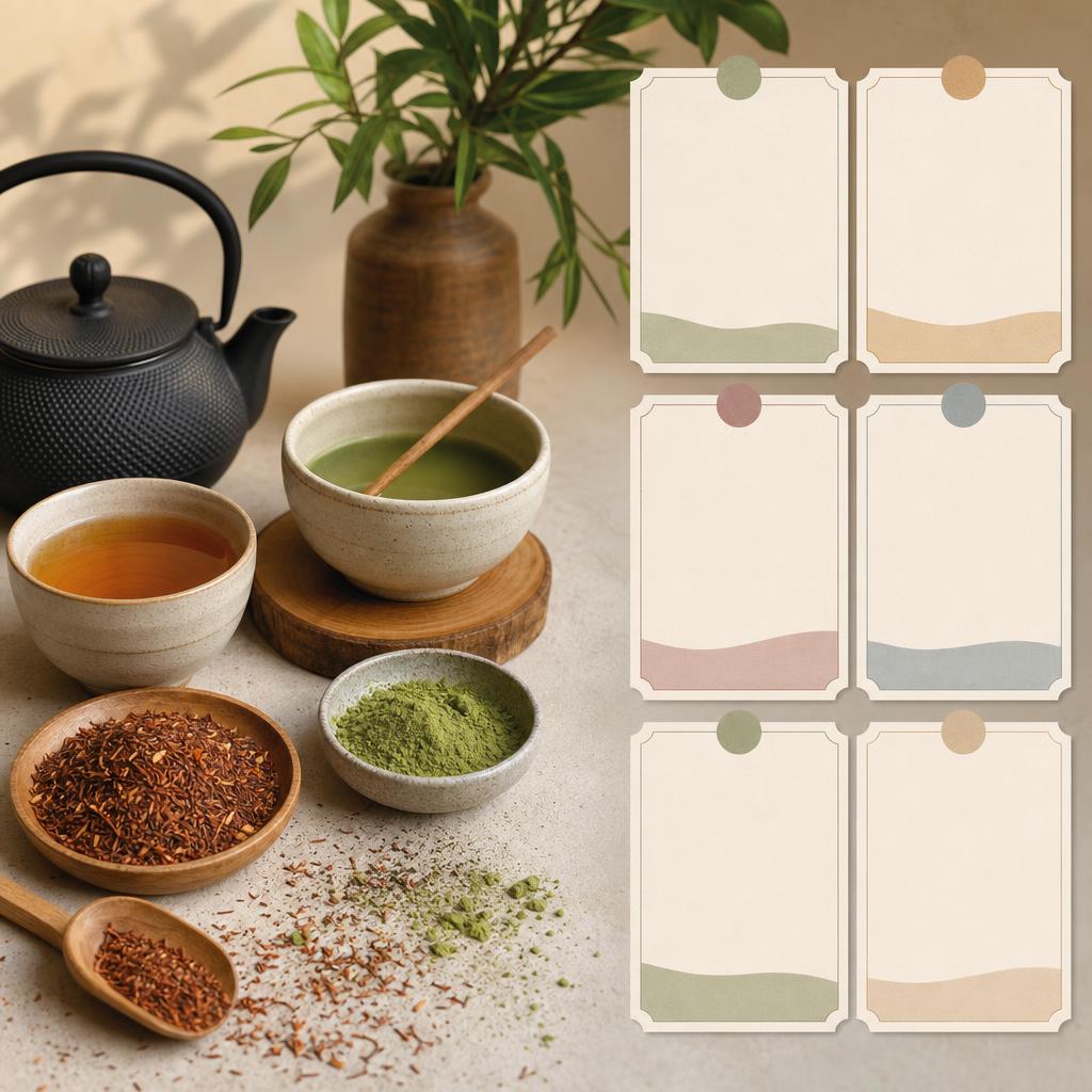 Original Tea Shop ES editorial for tea, rooibos, infusions, matcha and tea accessories