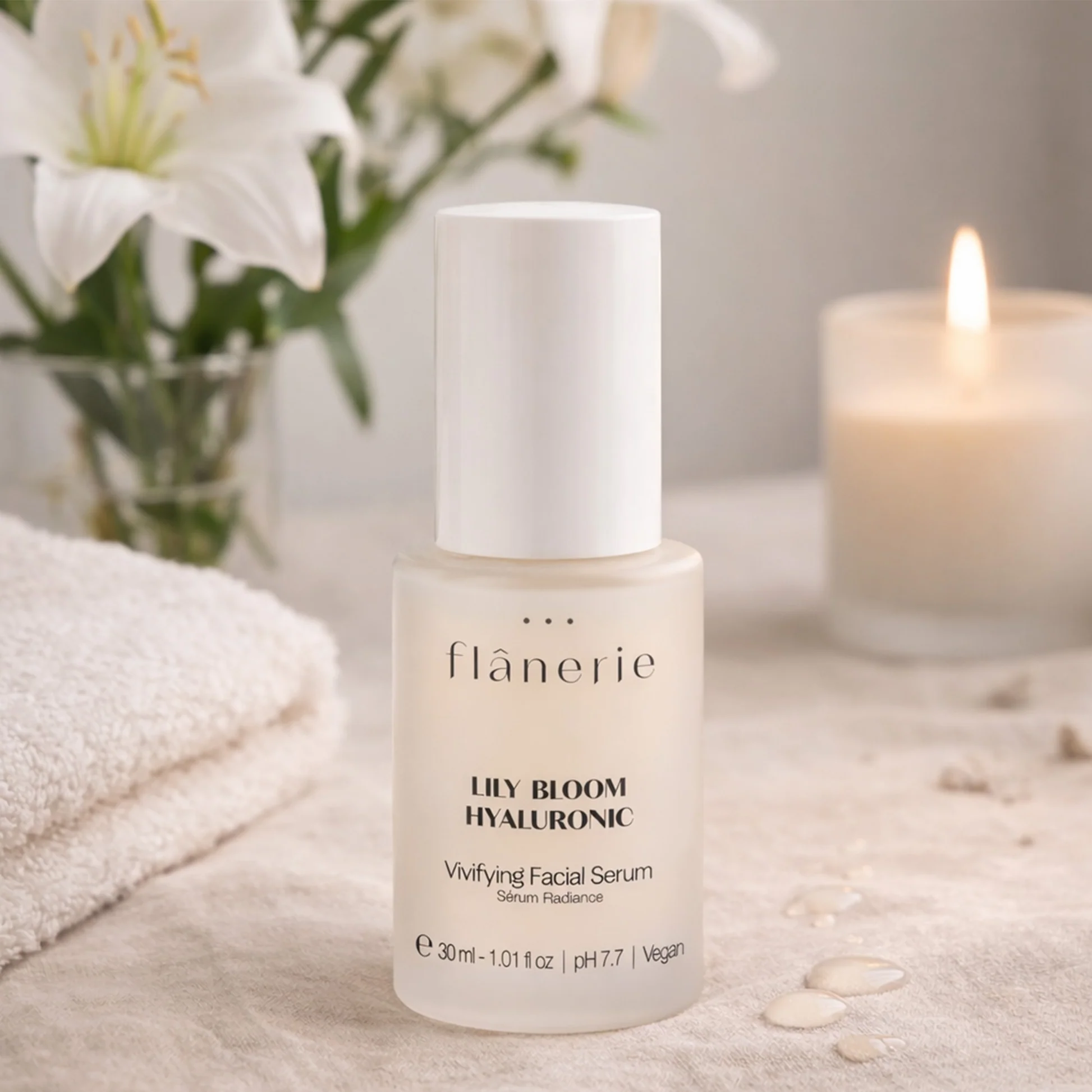 Flânerie facial serum for skincare routines