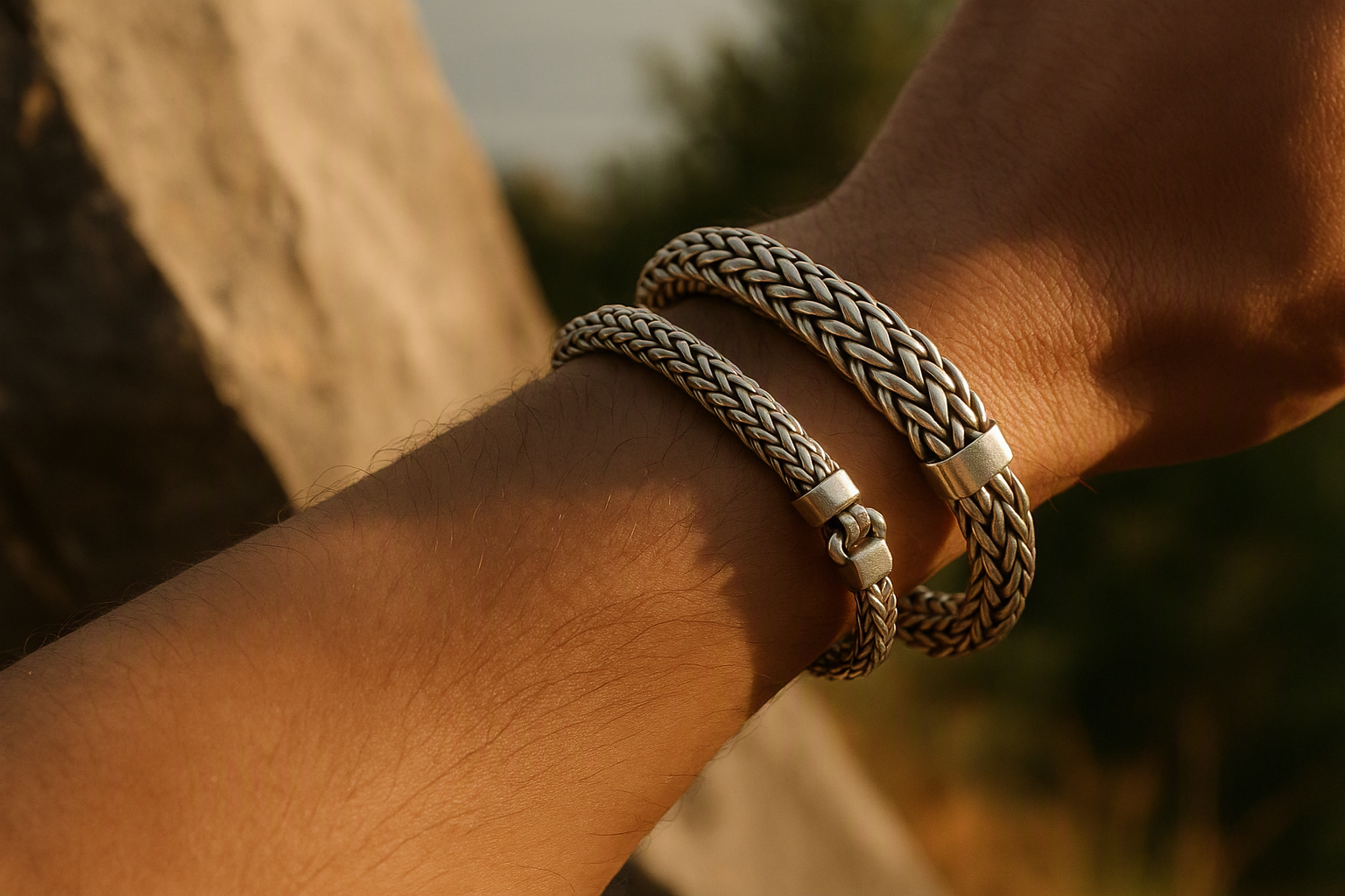 A Bracelet That Makes Weight the Design Feature