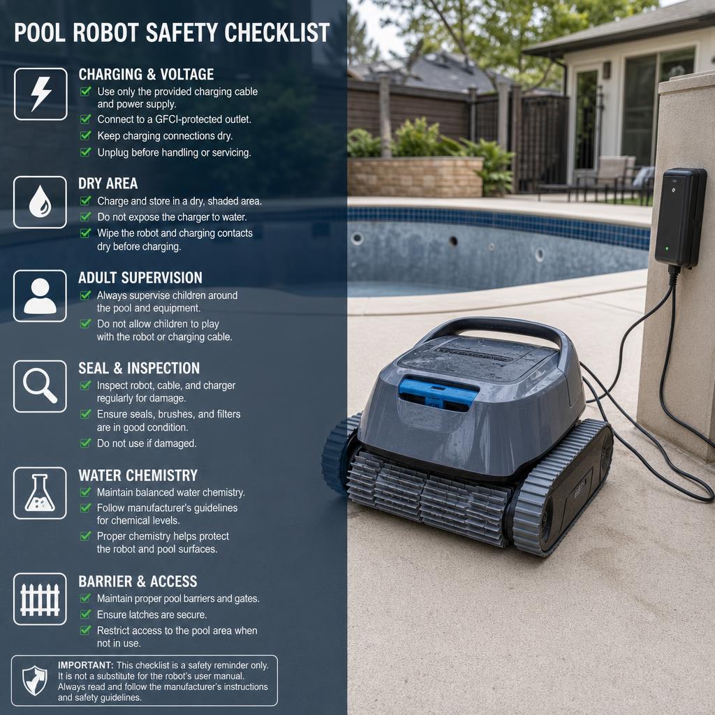 Original photographic MOVA North America editorial for North American robotic pool cleaner manufacturer storefront