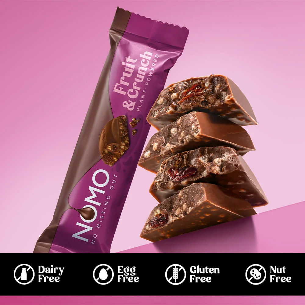 NOMO free-from chocolate bars