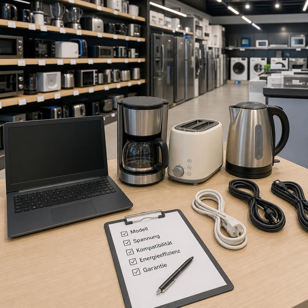 Original photographic Alza Germany editorial for German-market electronics, appliance and broad consumer retail storefront