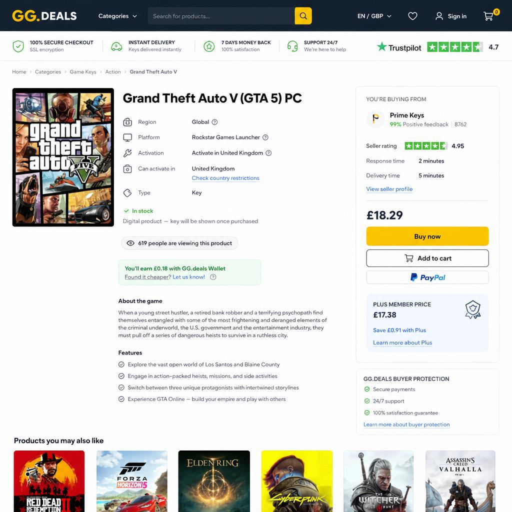 Original photographic Gamivo Global editorial for global marketplace for legitimate digital game and software licence keys