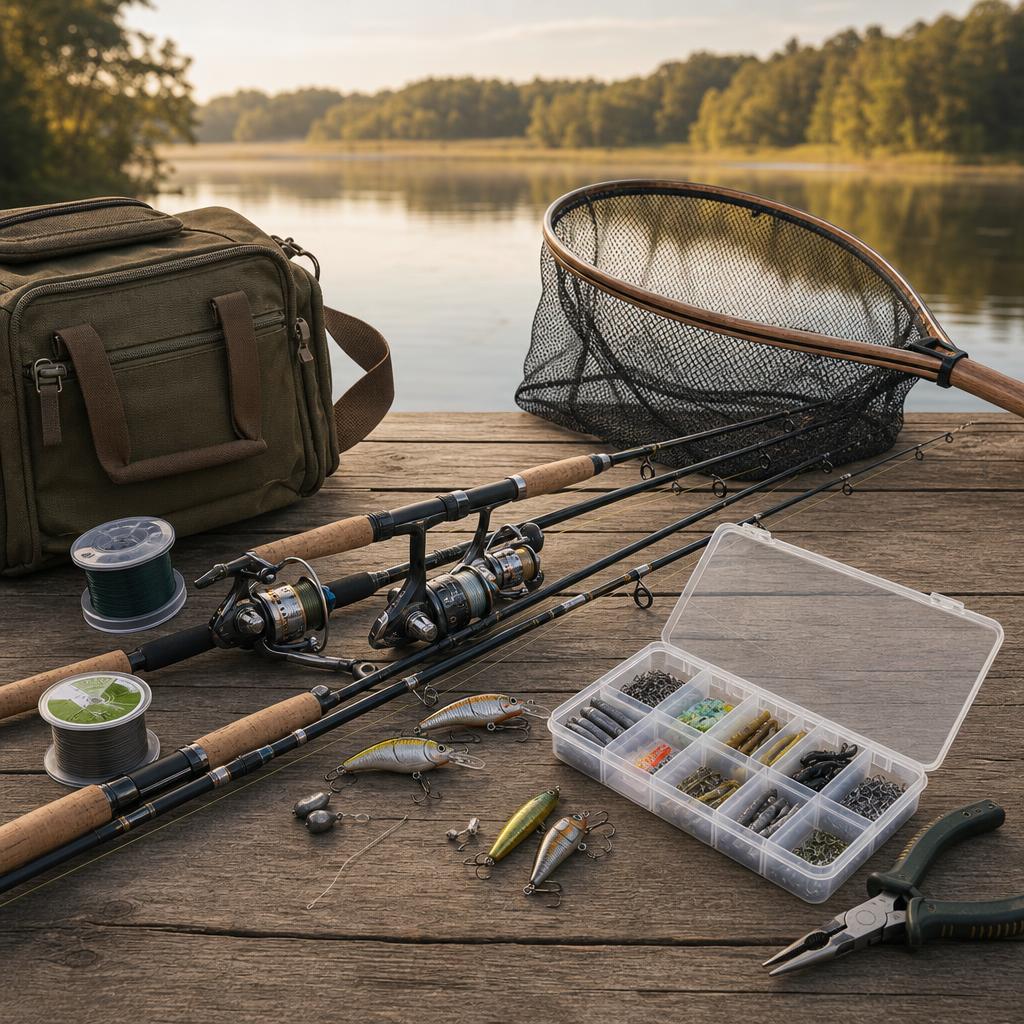Original Reebic editorial for traditional angling rods, reels, tackle and fishing accessories