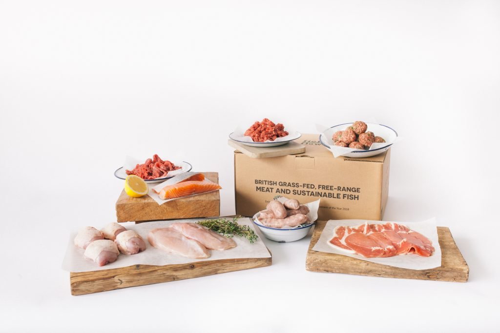 Field & Flower meat box with assorted cuts