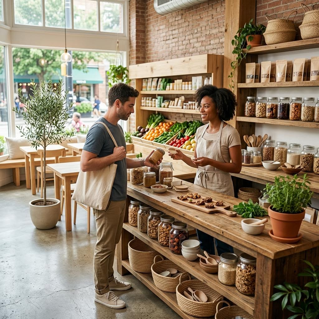 Original editorial image illustrating the Raw Rev merchant category