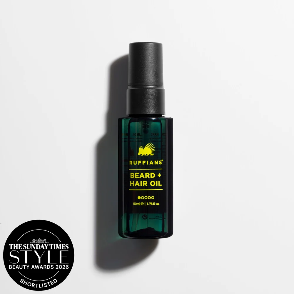 Ruffians beard and hair oil for grooming