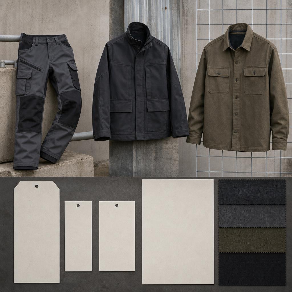 Original Stan Ray EU editorial for European-market workwear trousers and apparel