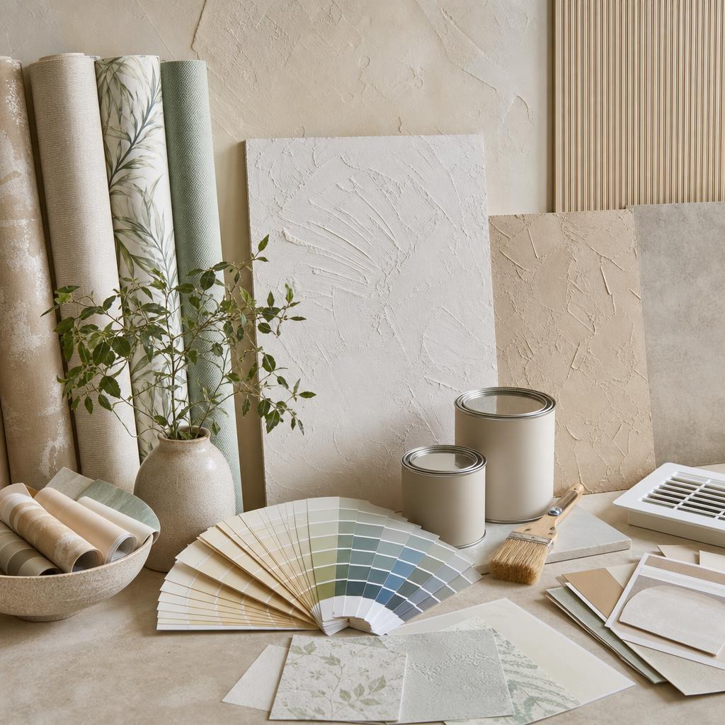 Original Meinewand.com editorial for wallpaper, paints, plasters, samples and decorating advice