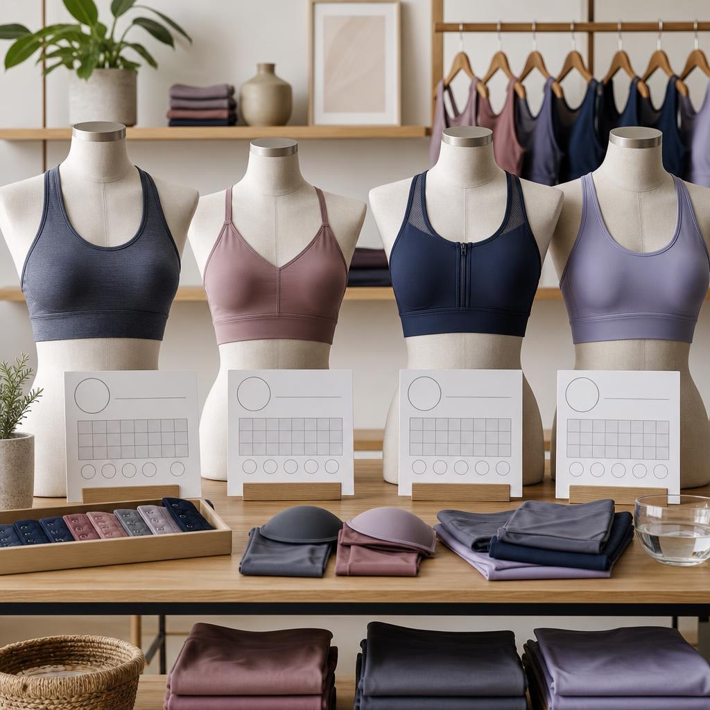 Original Shock Absorber editorial for sports bras and support apparel