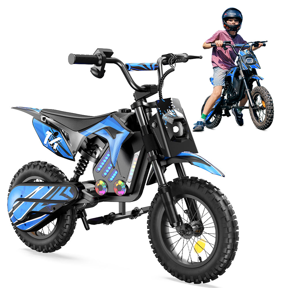 A Kids' Dirt Bike That Scales Its Power With the Rider