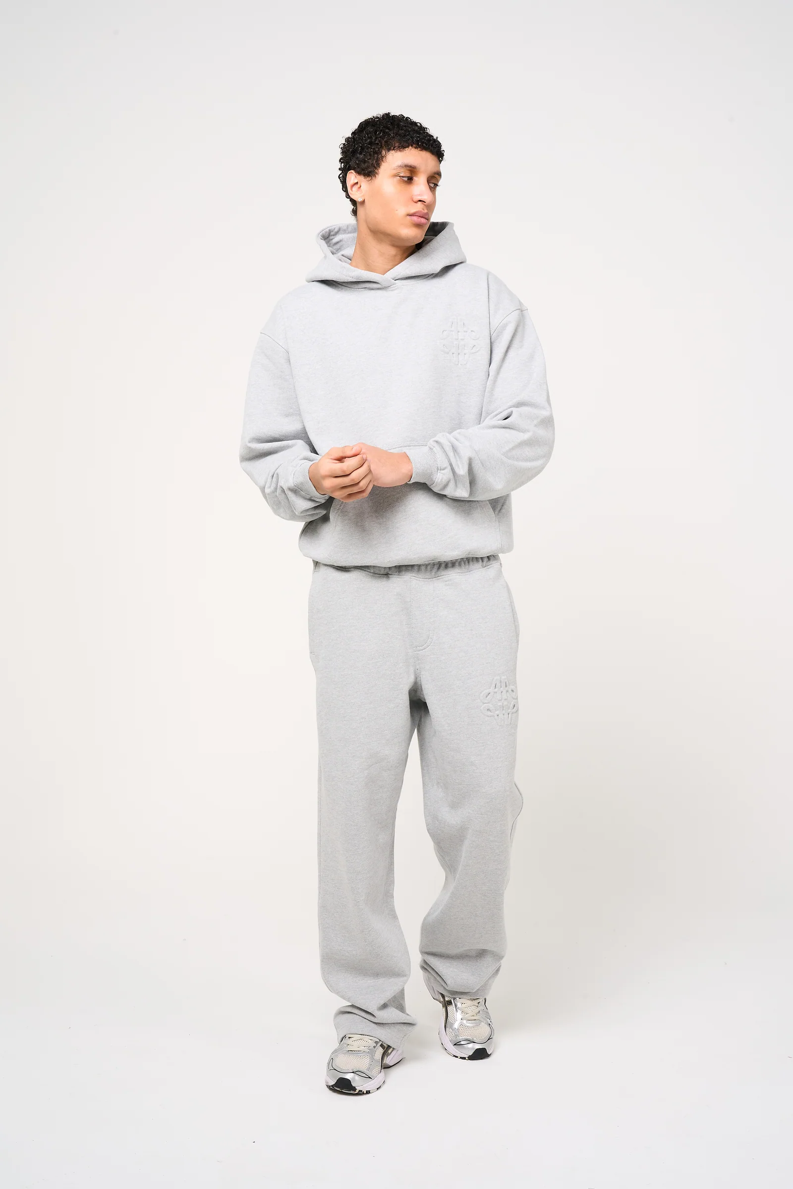 Amicci emblem-logo streetwear hoodie