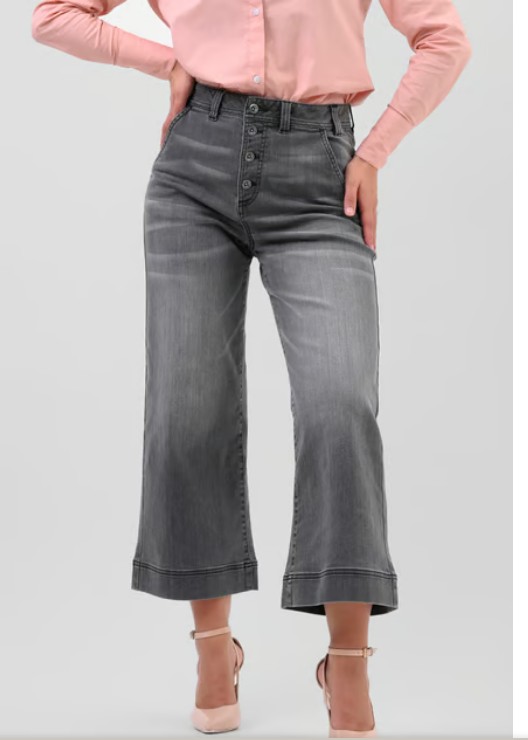 Enorsia women's wide-leg culottes, cropped from its official product page