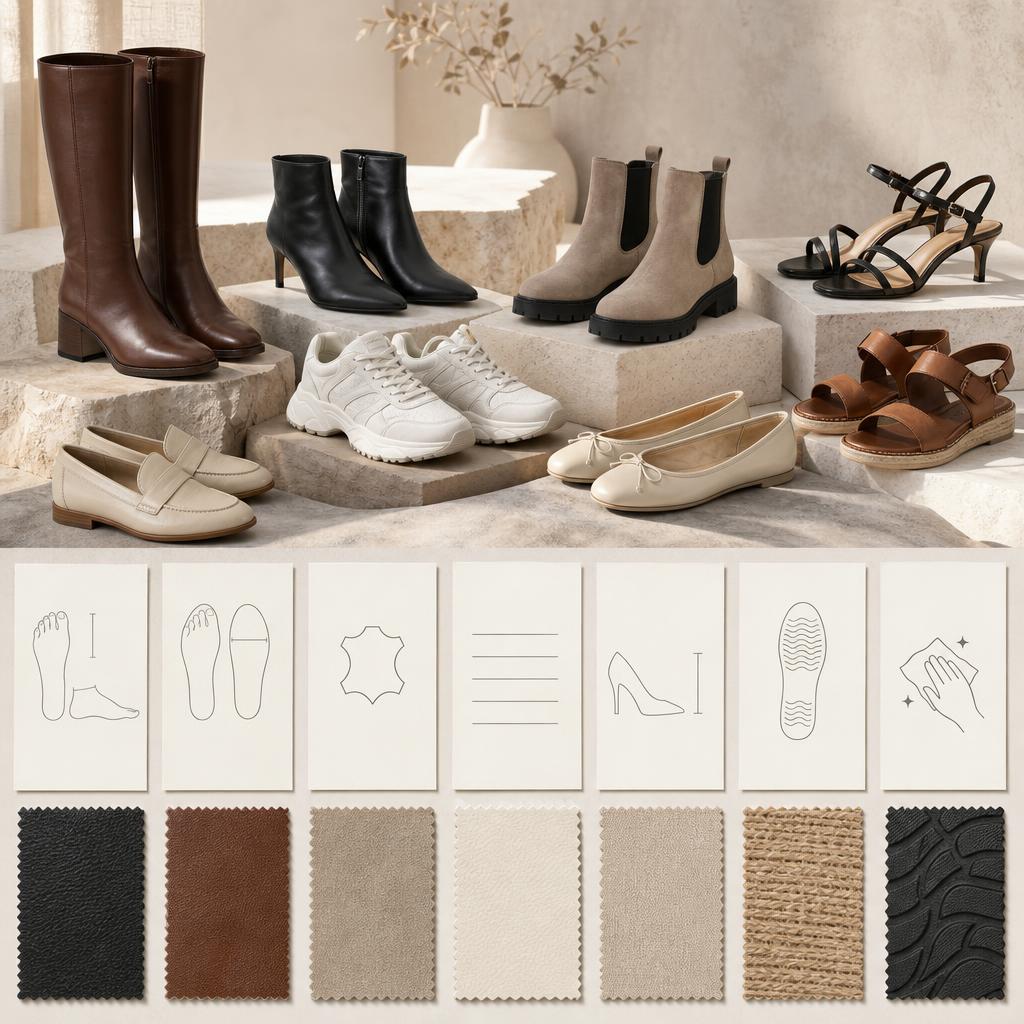 Original Caprice SE editorial for Swedish-market women’s footwear
