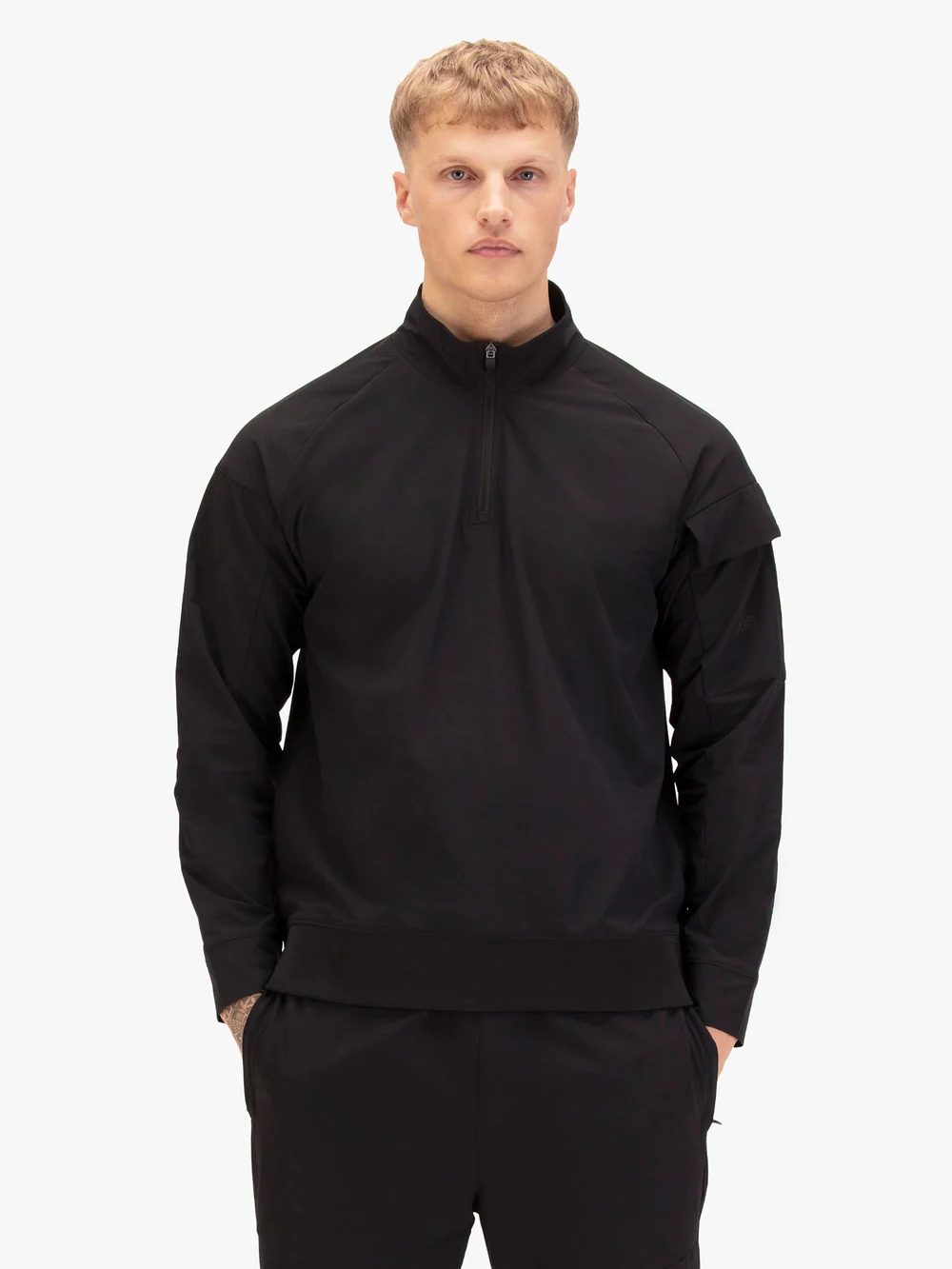 Men's black LUKE 1977 sweatshirt from Luke Roper