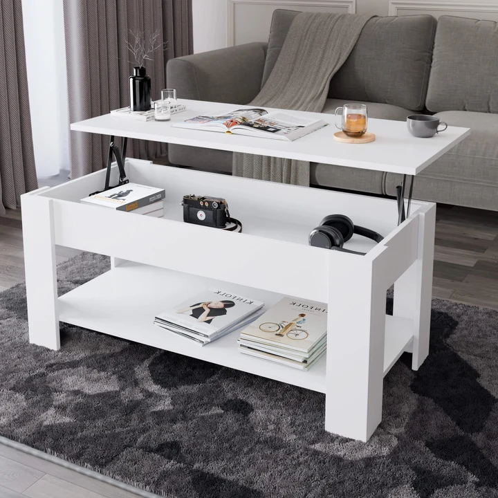 Dream Home Store coffee table styled in a living room