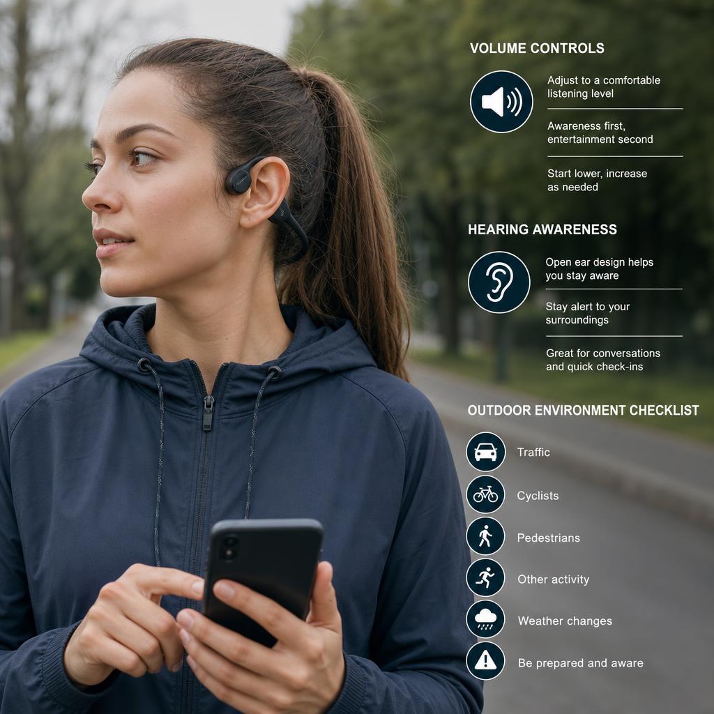 Original photographic SHOKZ US editorial for US open-ear and bone-conduction headphones