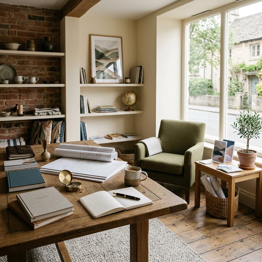 Original editorial image illustrating the Journaway UK merchant category