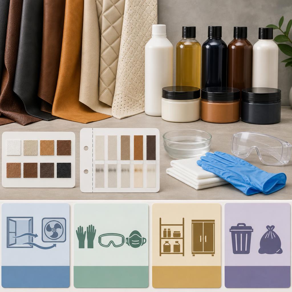 Original Rénovation Cuir FR editorial for French professional products for renovation and maintenance of leather, faux leather, vinyl, plastic, Alcantara and fabric