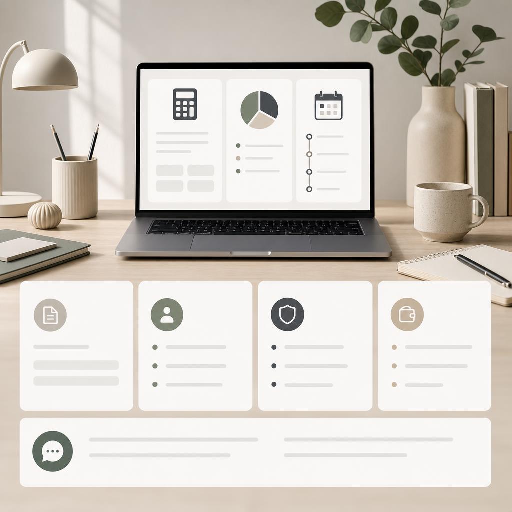 Original Invozio SE editorial for Swedish self-employment invoicing service that handles tax, VAT and administration
