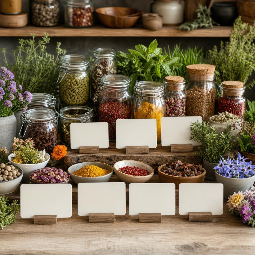 Original Gewürzland DE editorial for spices, herbs, seasoning blends and edible flowers