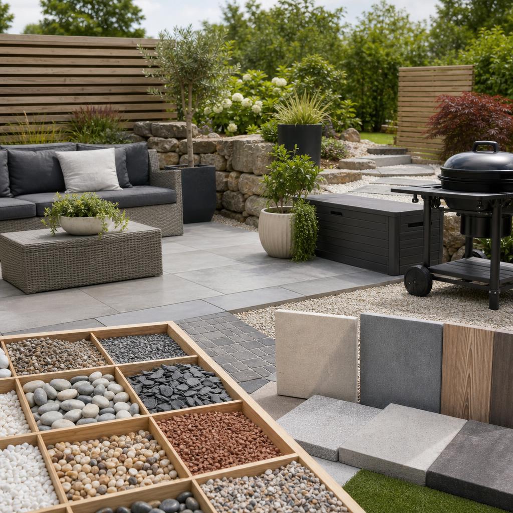 Original Brisks Outdoors editorial for outdoor living supplies including aggregates, garden furniture, barbecues and landscaping products