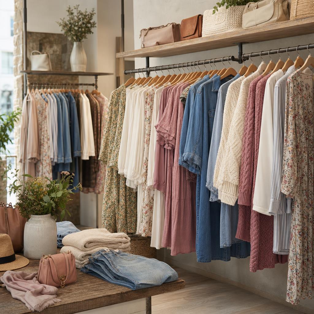 Original Mall Road Design editorial for Irish women’s fashion across clothing and denim labels