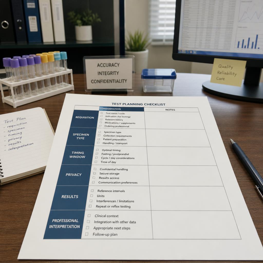 Original photographic HealthLabs US editorial for US direct-access laboratory test ordering service