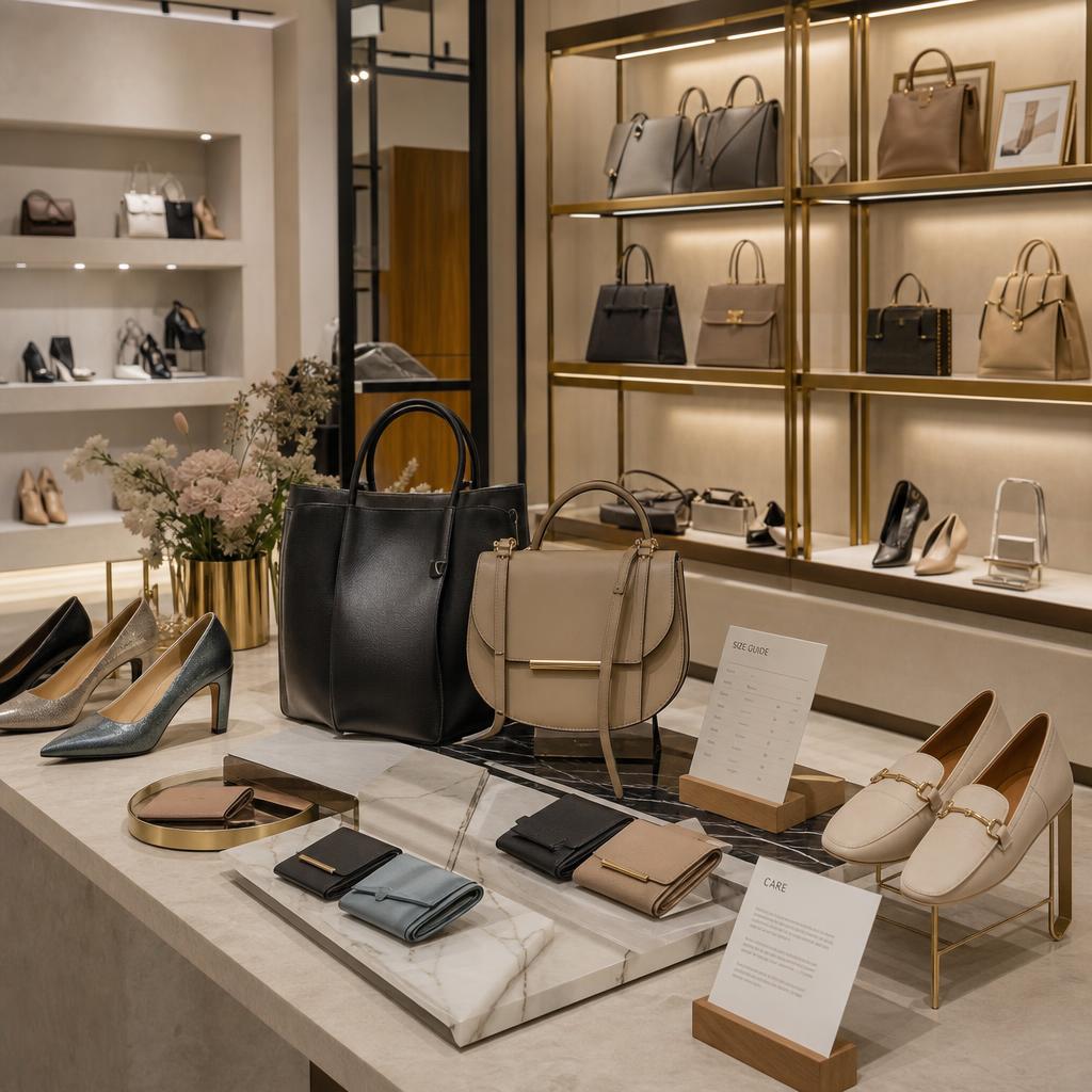 Original photographic Charles & Keith EU editorial for official European Charles & Keith fashion accessories storefront